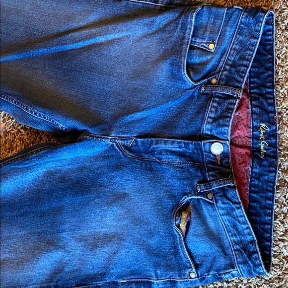Robert Graham Mens Jeans Dark Wash - Picture 3 of 6